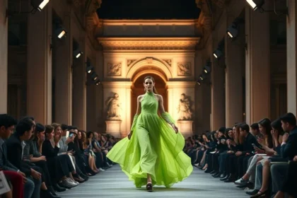 A cor inesperada que está em destaque na Paris Fashion Week