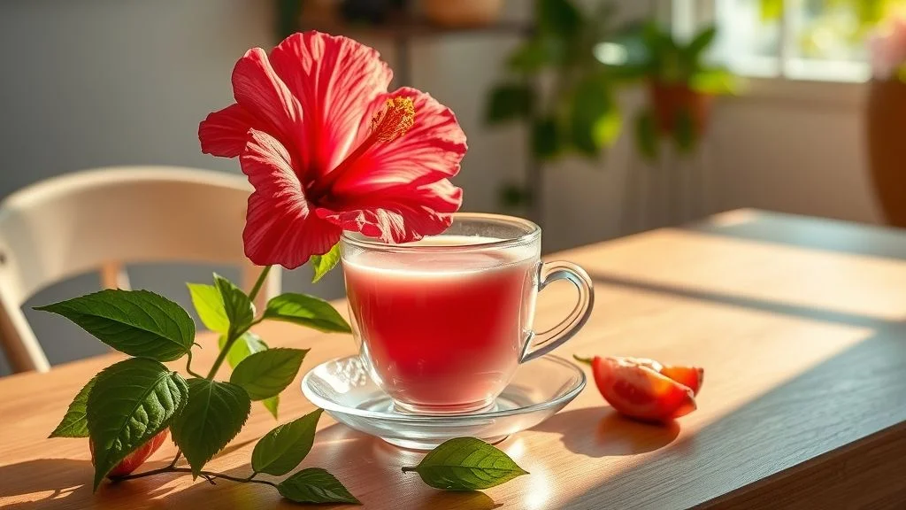 Chá de hibisco: benefícios para a saúde e bem-estar