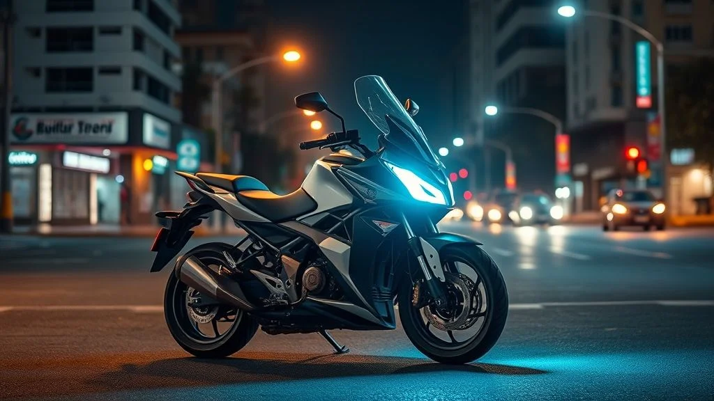 Valor para legalizar farol de led em moto